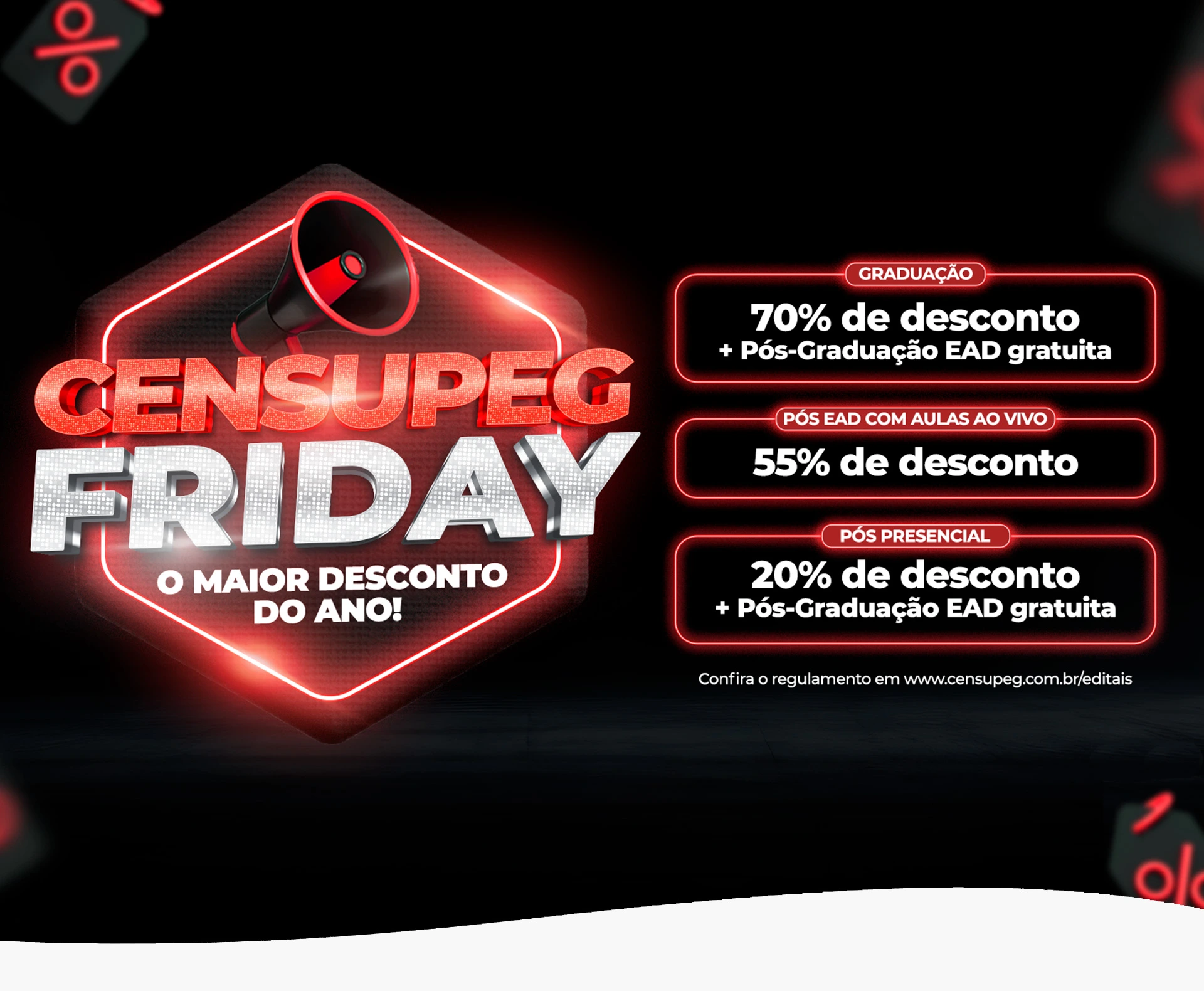 Banner Campanha Black Friday.