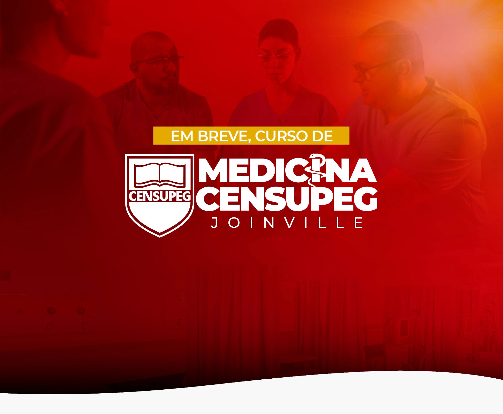 Banner, campanha medicina.