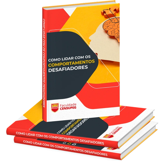Capa do e-book Como lidar com Comportamentos Desafiadores