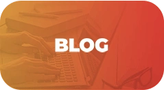 Ícone com fundo degrade e com o texto em branco com a escrita: Blog.