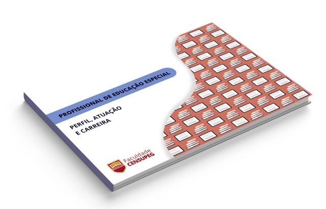 Capa do e-book Profissional de Educação Especial: Perfil, Atuação e Carreira