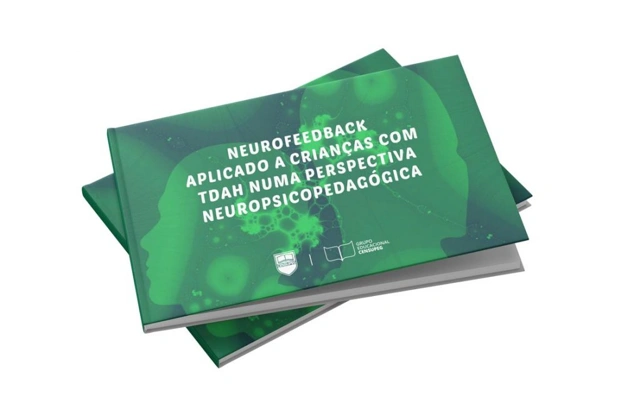 Capa do e-book Neurofeedback Aplicado a Crianças com TDAH Perspectiva Neuropsicopedagógica