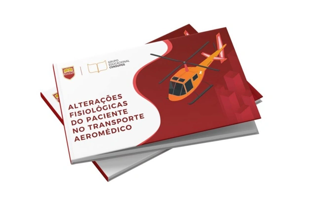 Capa do e-book Alteração Fisiológicas do Paciente no Transporte Aeromédico