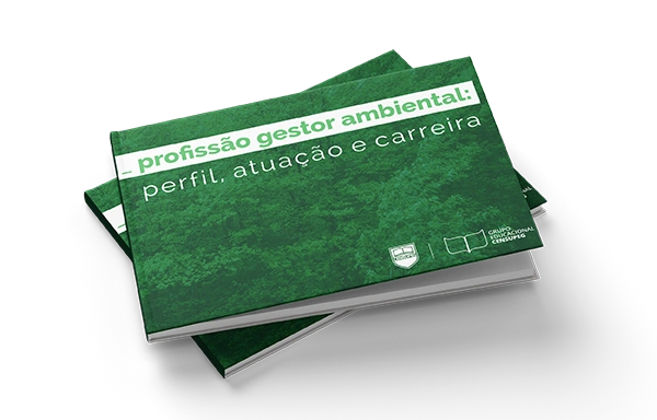 Capa do e-book Profissão Gestor Ambiental: Perfil, Atuação e Carreira