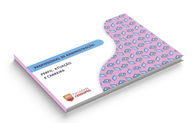 Capa do e-book Profissional de Administração: Perfil, Atuação e Carreira
